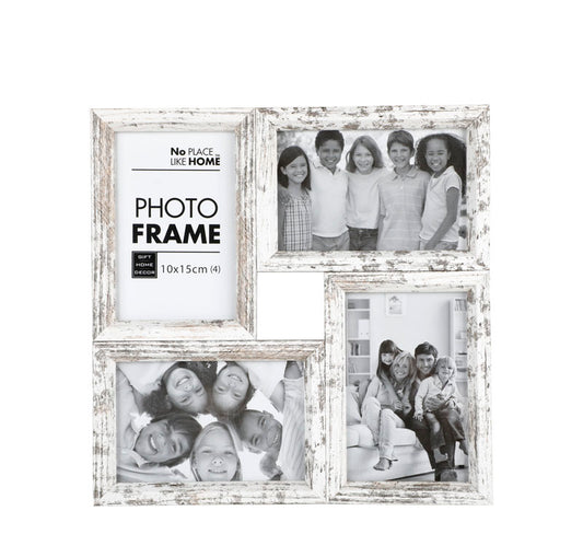 Rustic Photo Frame - For 4 Photos