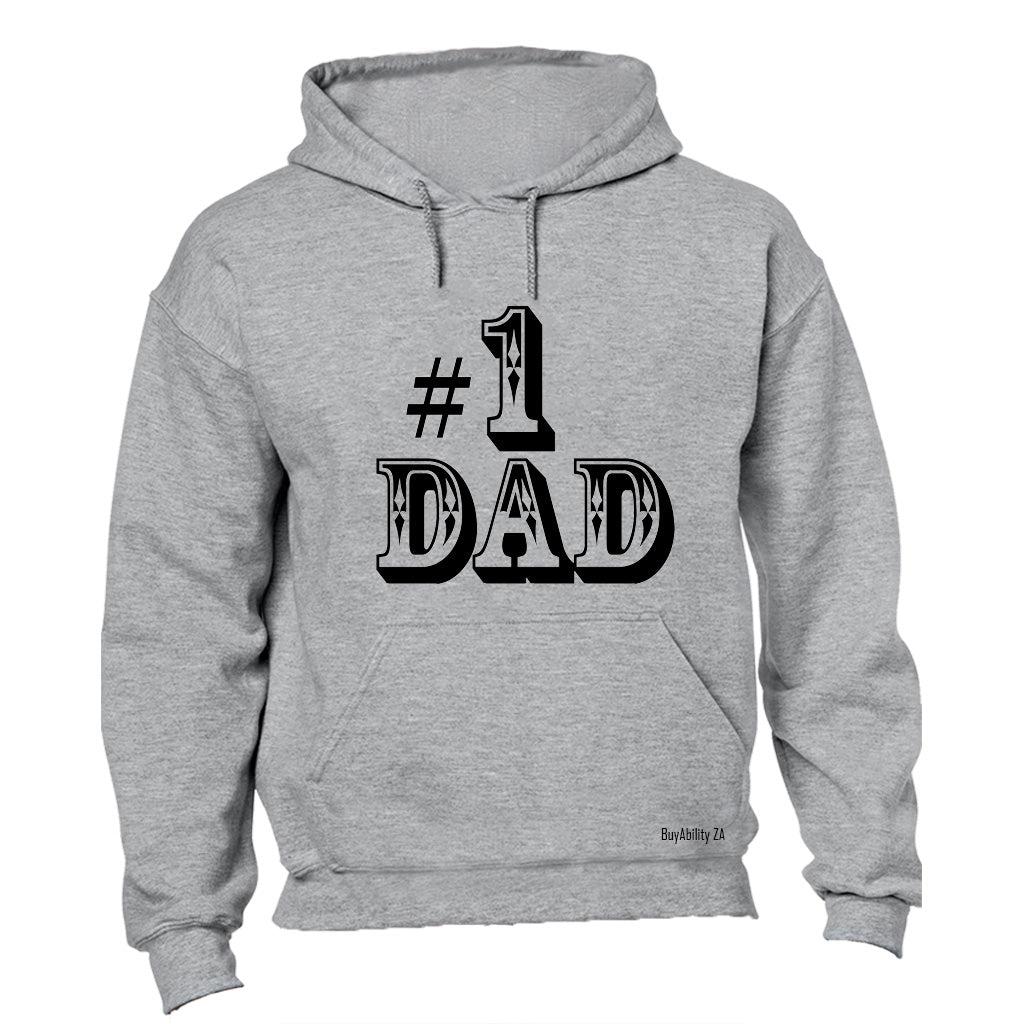 #1 DAD - Hoodie - BuyAbility
