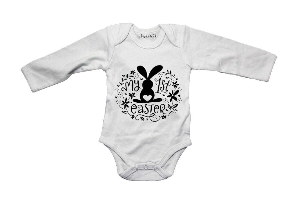 1st Easter - Floral - Baby Grow
