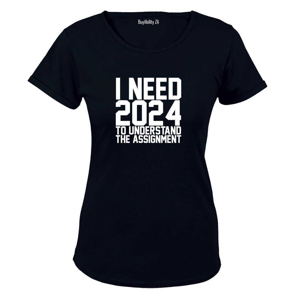 2024 Understand The Assignment - Ladies - T-Shirt