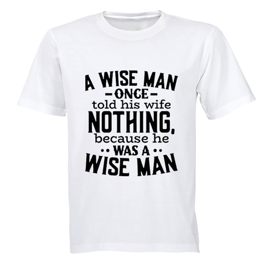 A Wise Man - Adults - T-Shirt - BuyAbility South Africa
