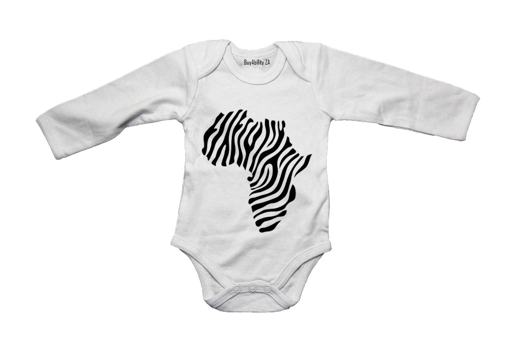 Africa - Zebra Print - Baby Grow