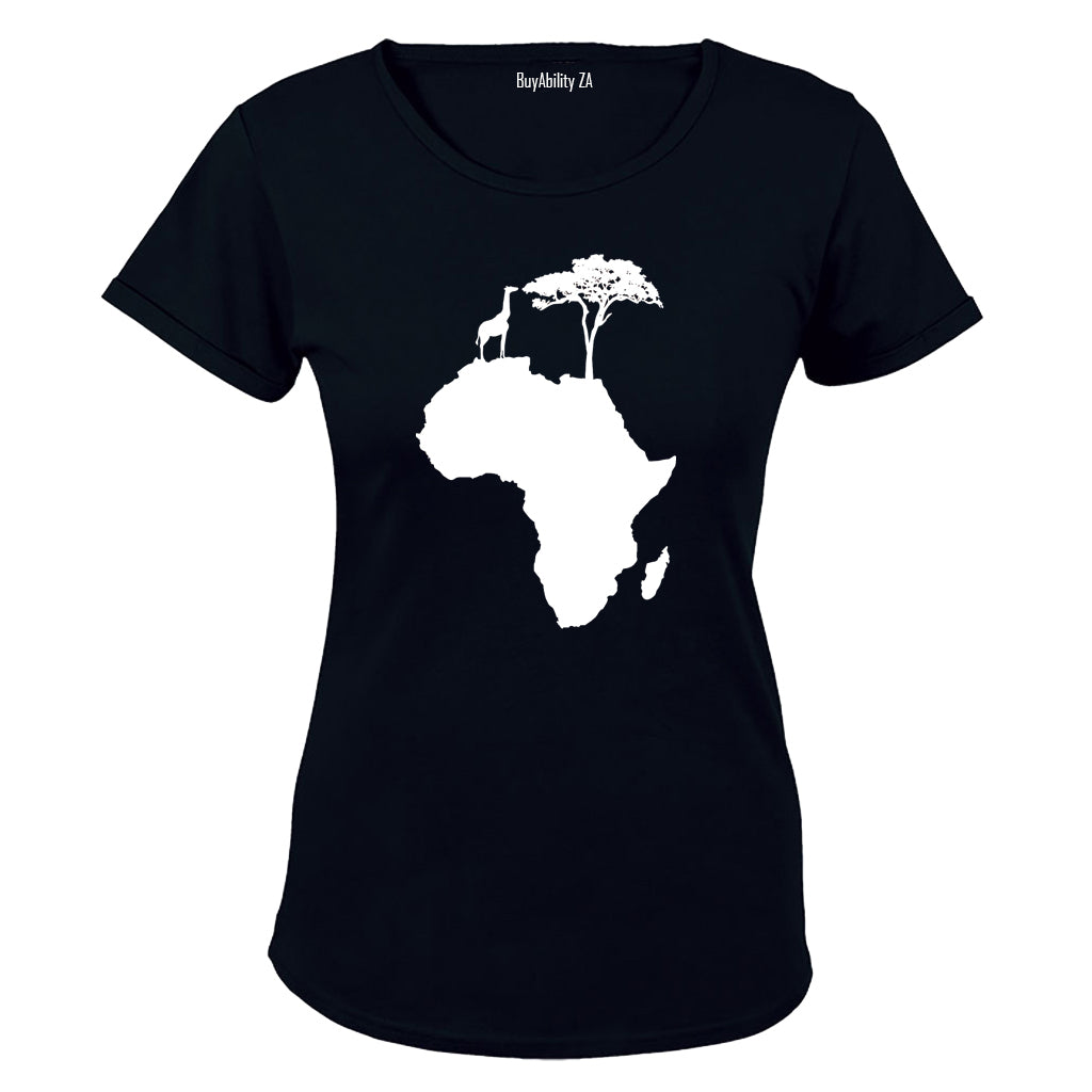 Africa Silhouette - Ladies - T-Shirt