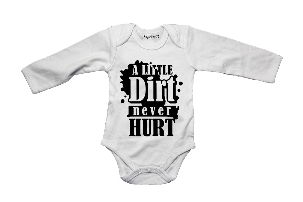 A Little Dirt Never Hurt - Baby Grow