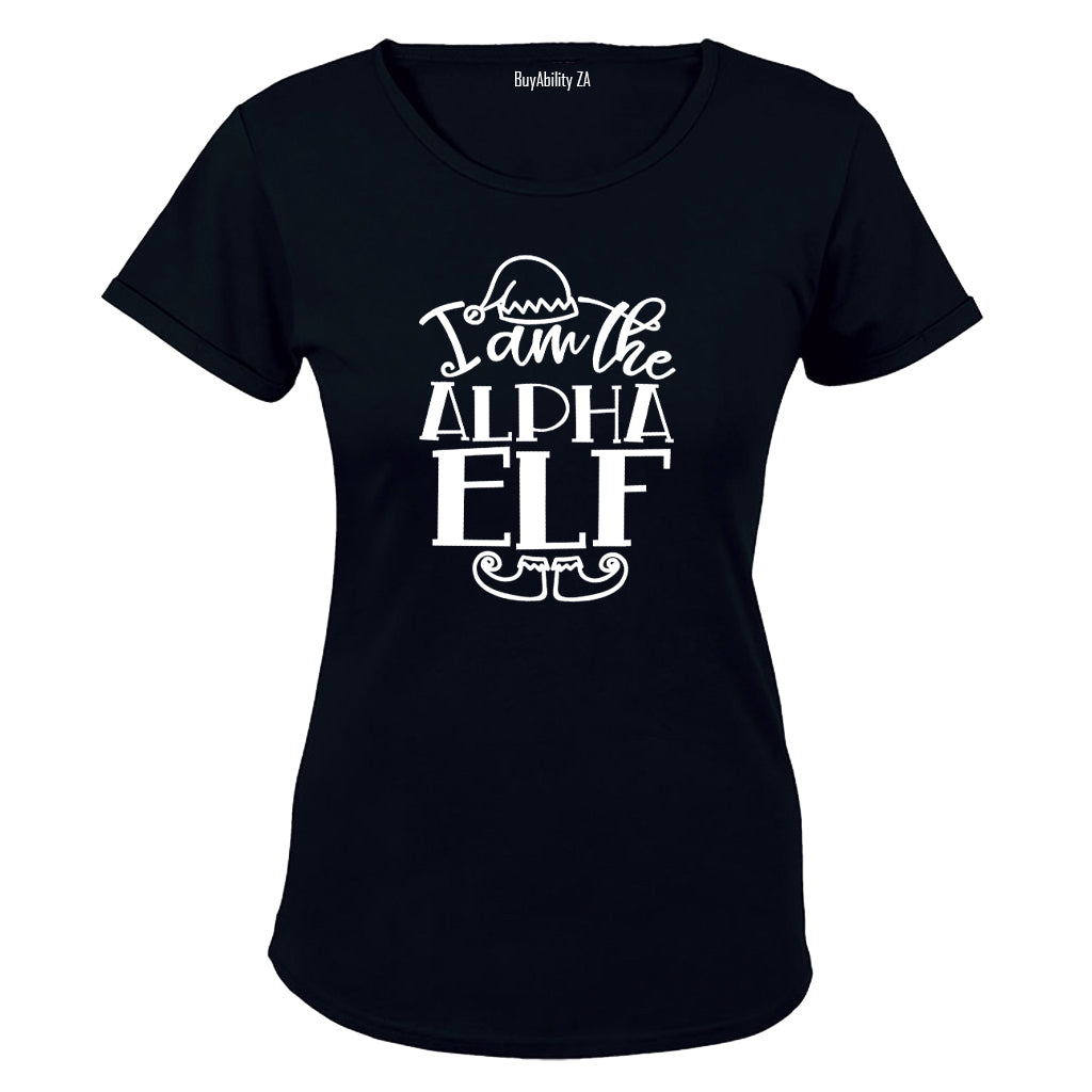 Alpha Elf - Christmas - Ladies - T-Shirt