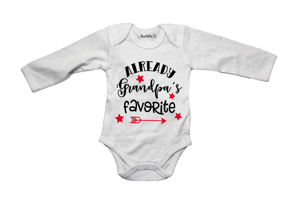 Already Grandpa's Favorite - Baby Grow