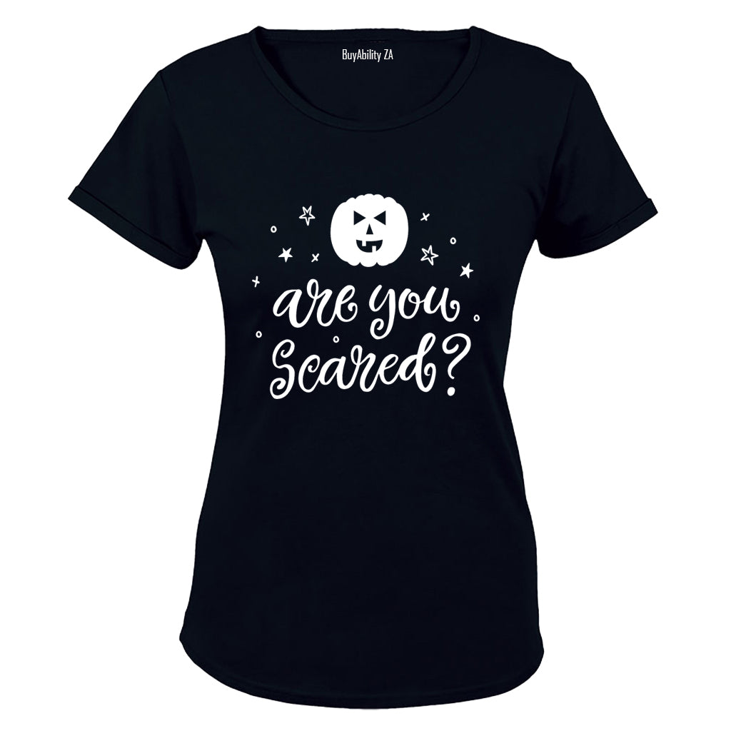Are You Scared - Halloween - Ladies - T-Shirt