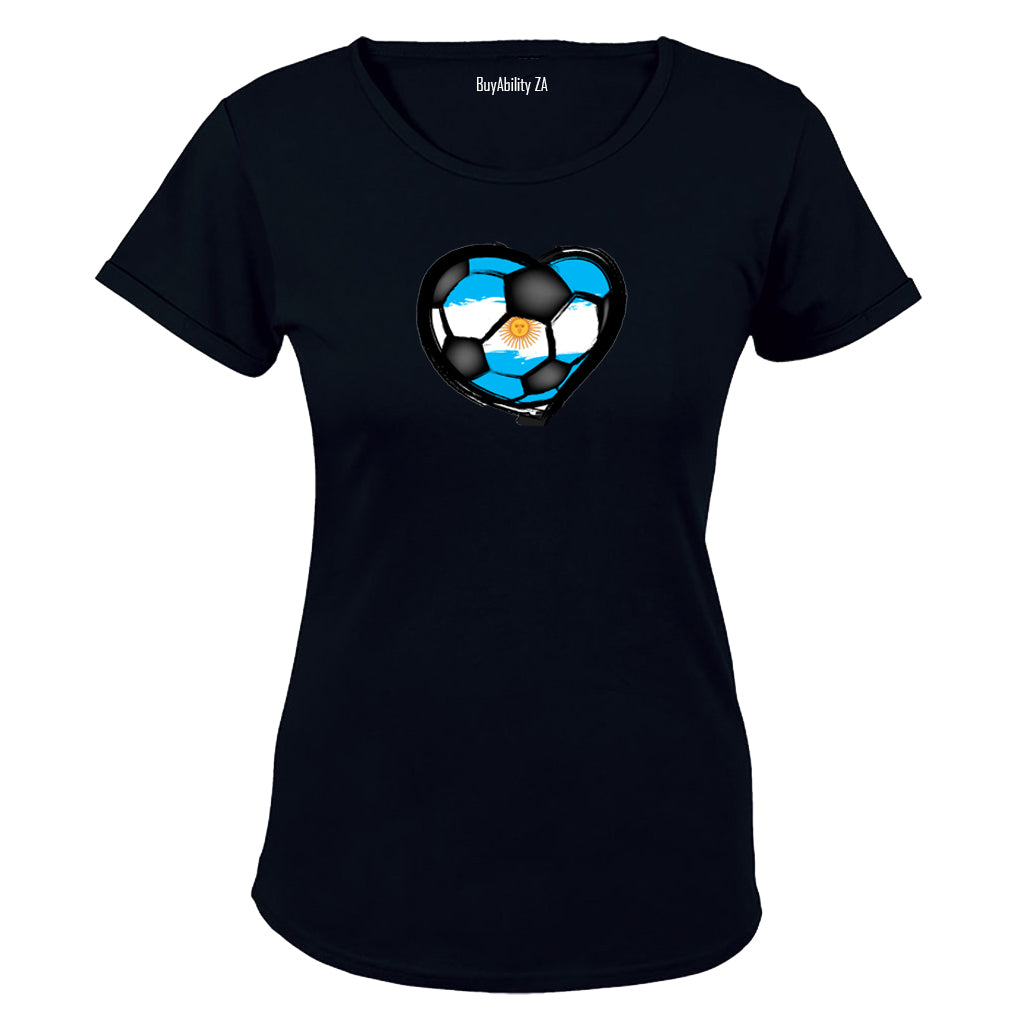 Argentina - Soccer Inspired - Ladies - T-Shirt