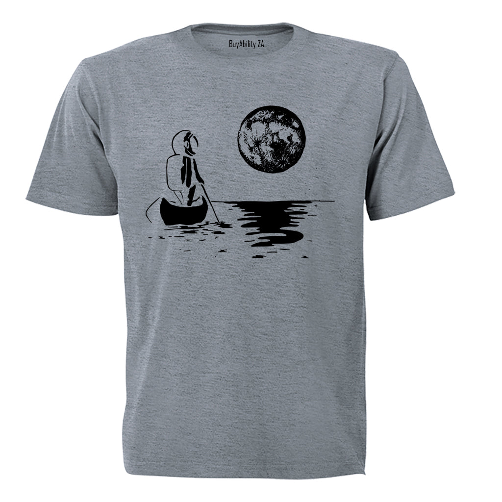 Astronaut Moonlight Row - Adults - T-Shirt
