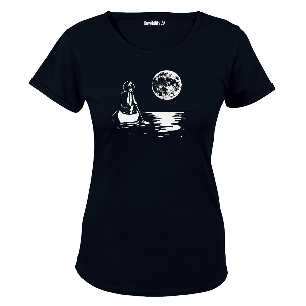 Astronaut Moonlight Row - Ladies - T-Shirt