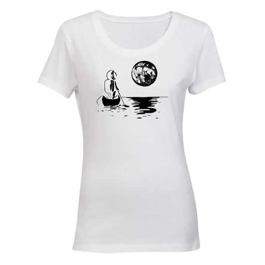 Astronaut Moonlight Row - Ladies - T-Shirt - BuyAbility South Africa