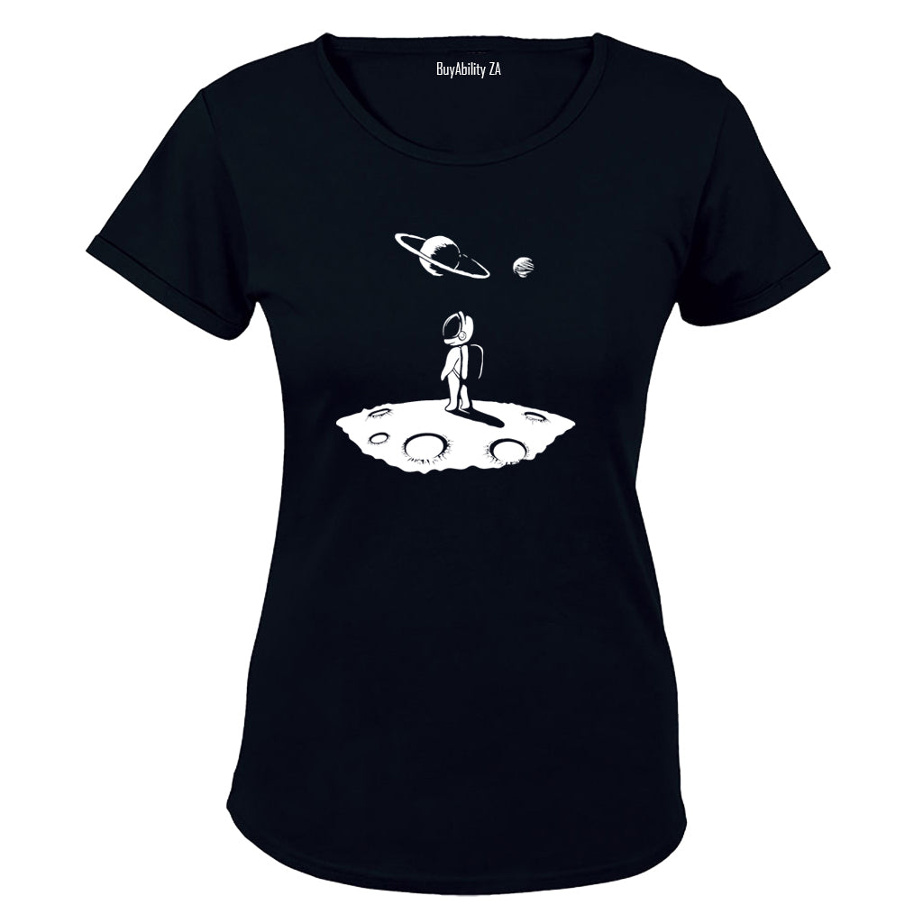 Astronaut Space - Ladies - T-Shirt