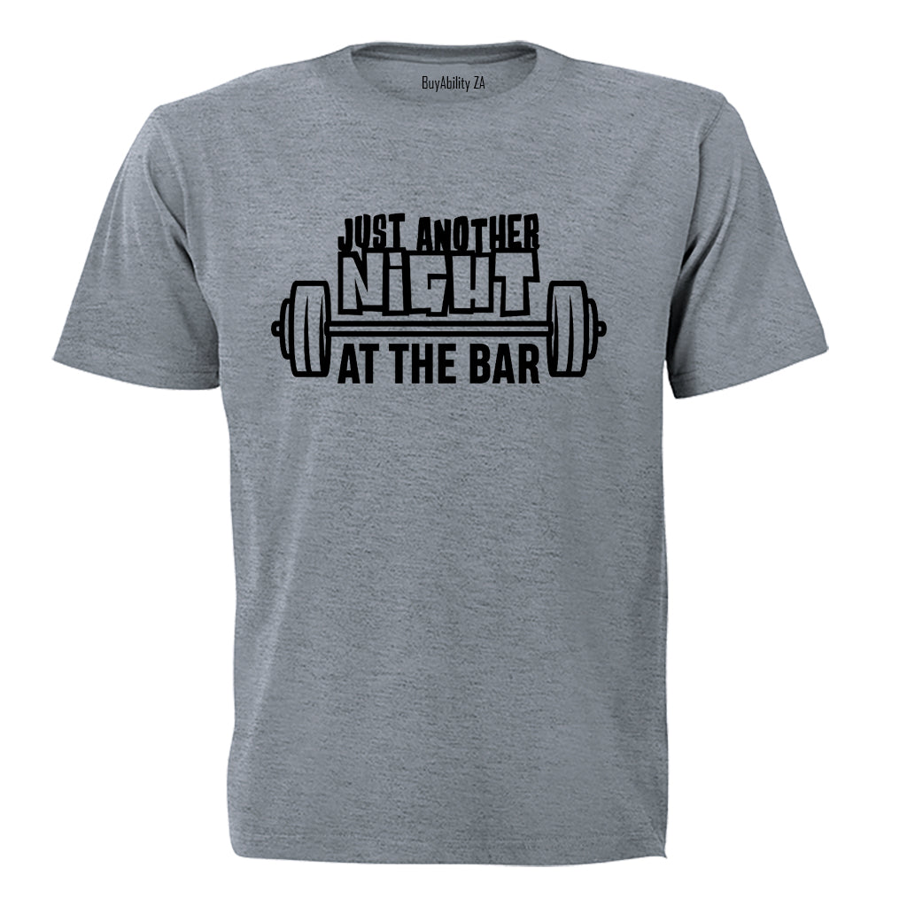 At The Bar - Gym - Adults - T-Shirt - BuyAbility South Africa