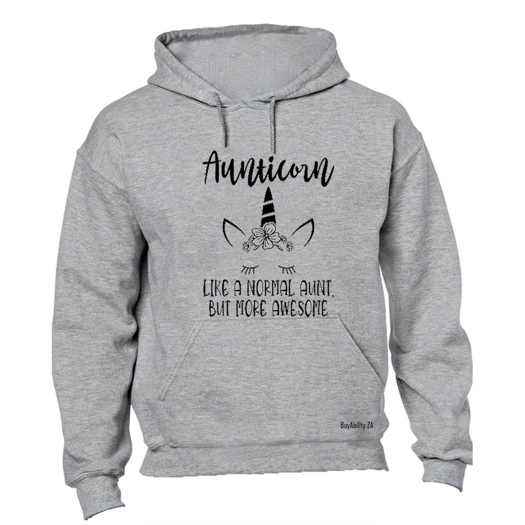 Aunticorn - More Awesome - Hoodie