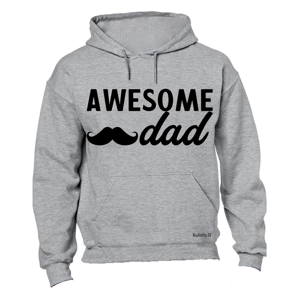 Awesome Dad - Mustache - Hoodie