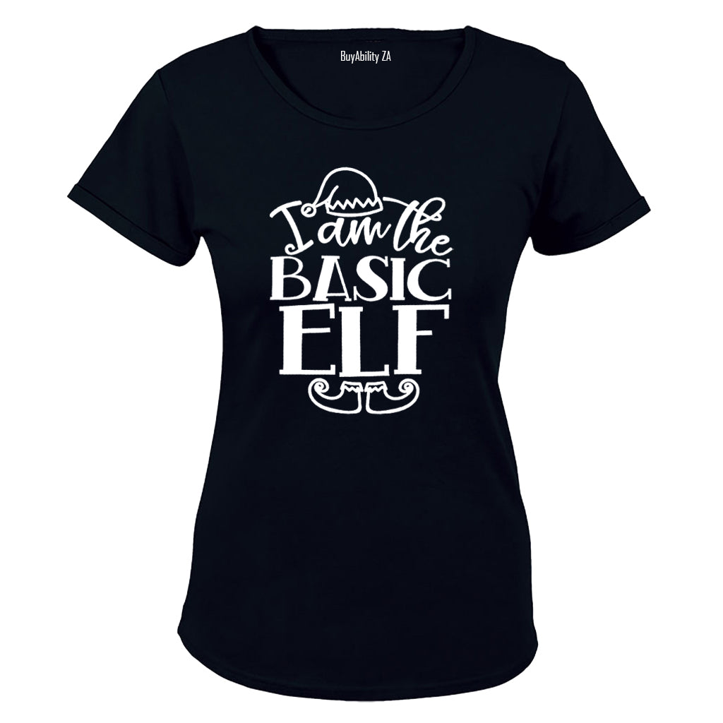 Basic Elf - Christmas - Ladies - T-Shirt