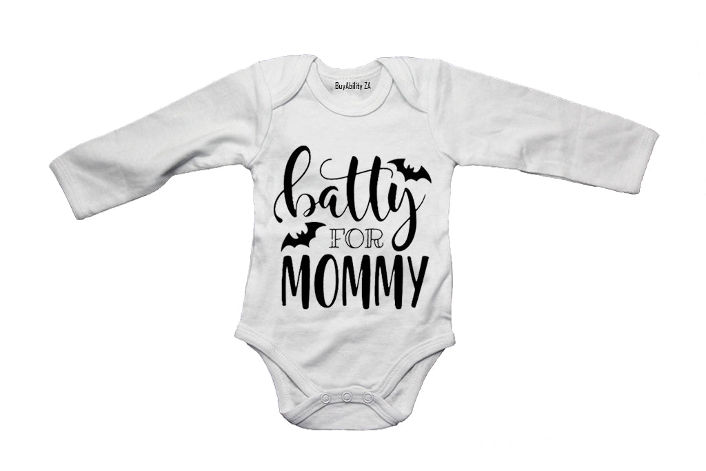 Batty for Mommy - Halloween - Baby Grow