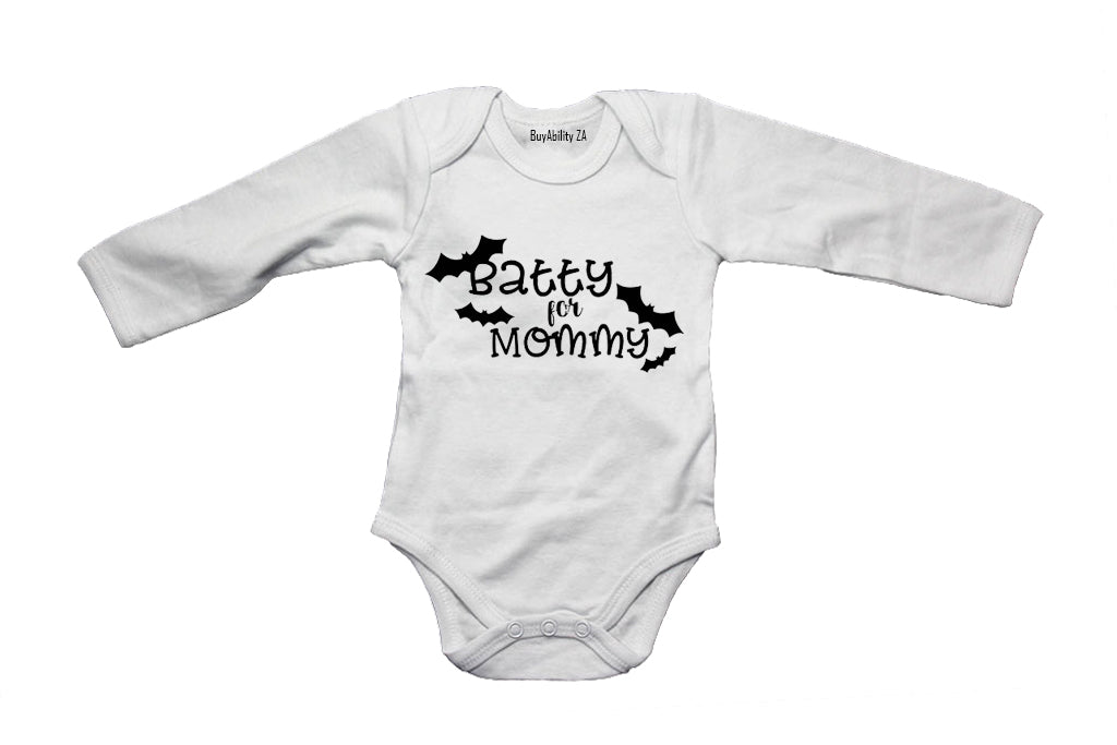 Batty for Mommy - Halloween - Baby Grow