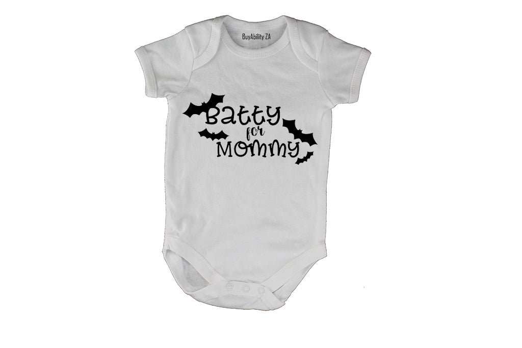 Batty for Mommy - Halloween - Baby Grow