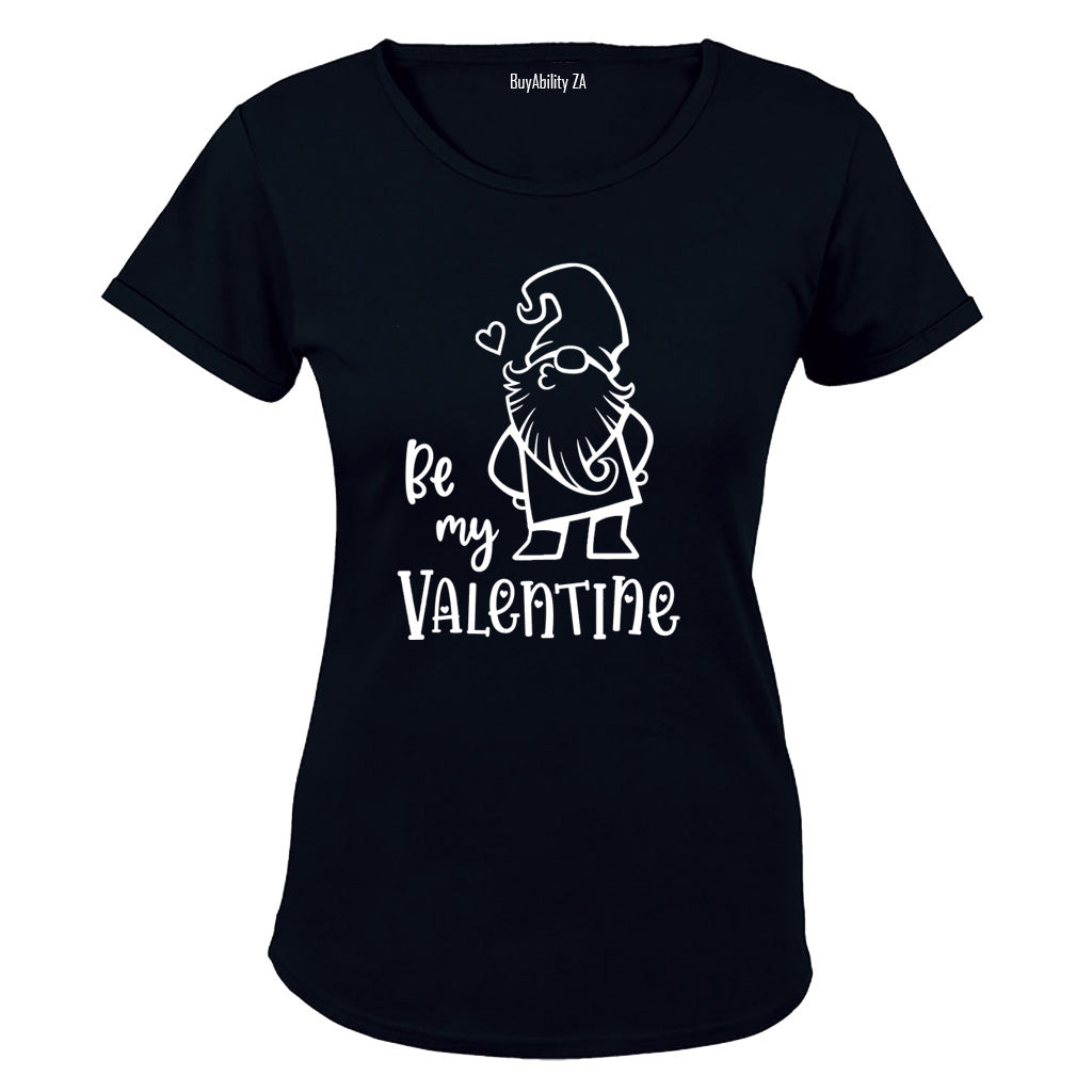 Be Mine Valentine - Gnome - Ladies - T-Shirt