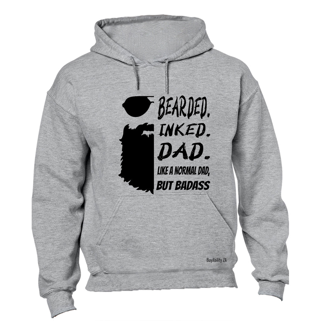 Bearded. Inked. DAD - Hoodie