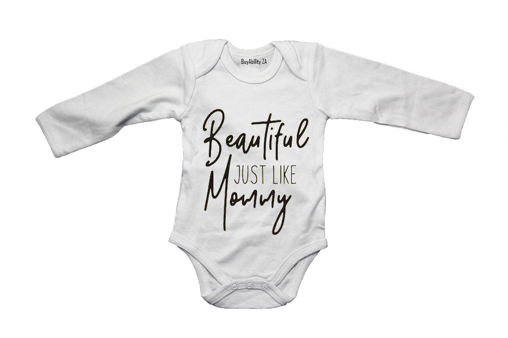Beautiful Just Like Mommy - Baby Grow
