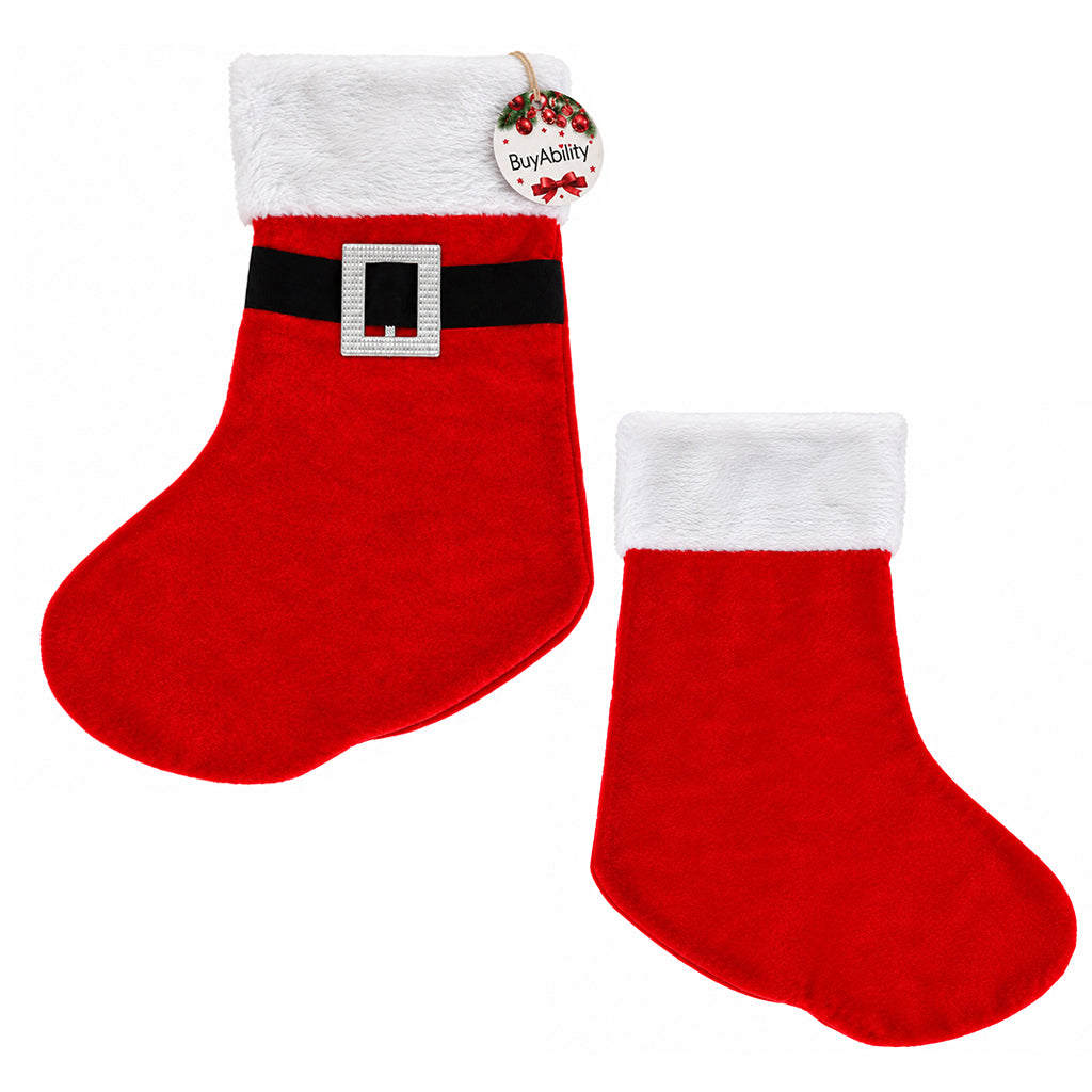 45cm Santa Belt Christmas Stocking
