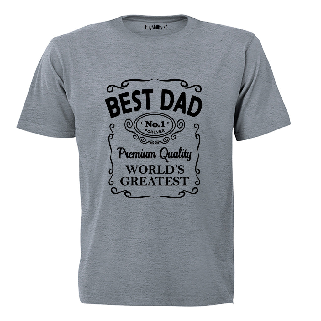 Best Dad - World's Greatest - Adults - T-Shirt