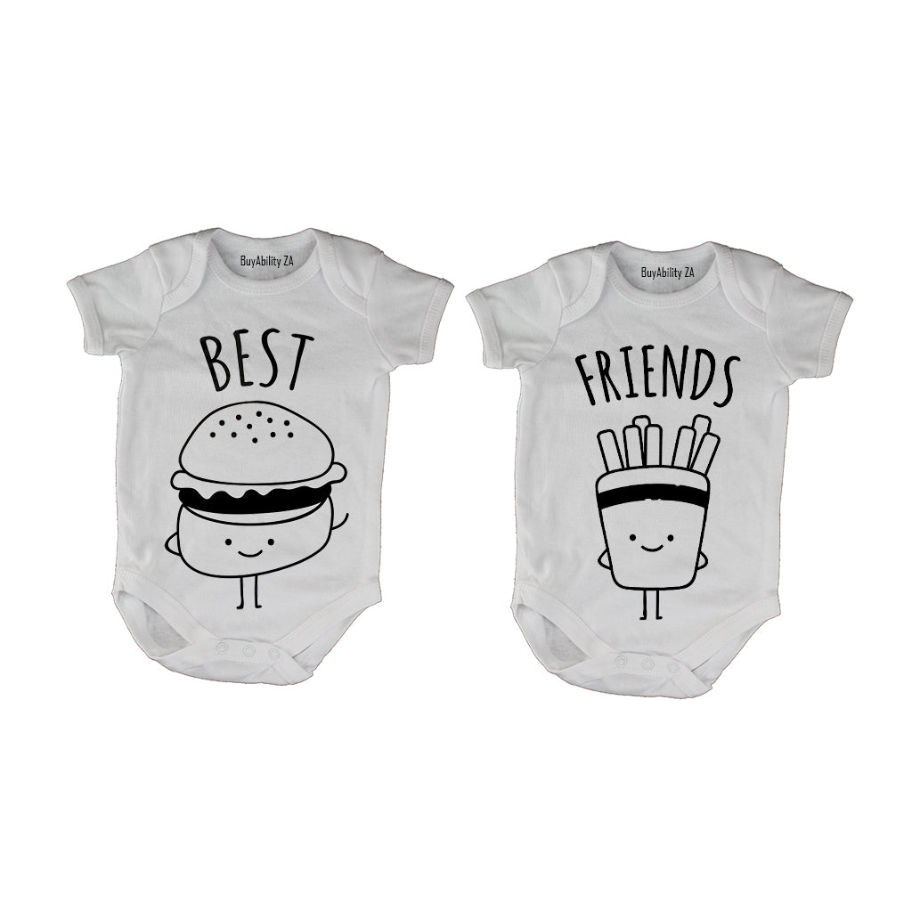 Best Friends - Burger & Fries - Twins | BabyGrow - BuyAbility