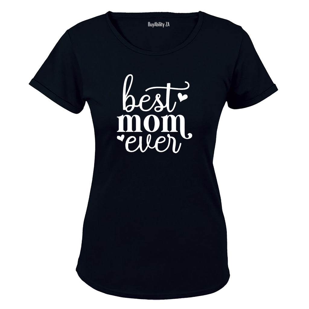 Best Mom Ever Hearts - Ladies - T-Shirt - BuyAbility South Africa