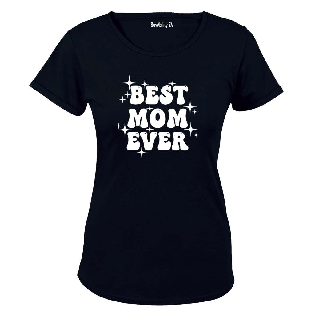 Best Mom Ever Sparkle - Ladies - T-Shirt - BuyAbility South Africa