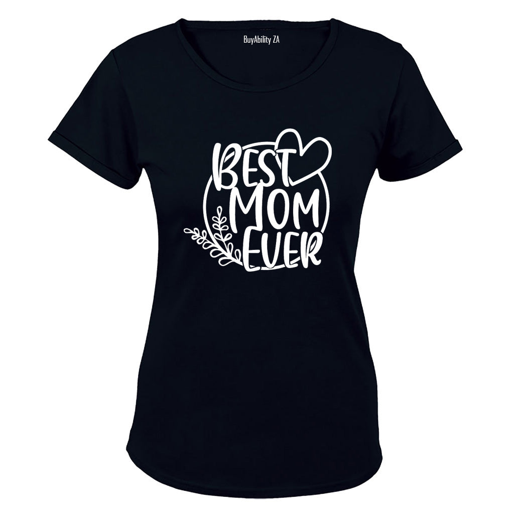 Best Mom Ever - Circular - Ladies - T-Shirt
