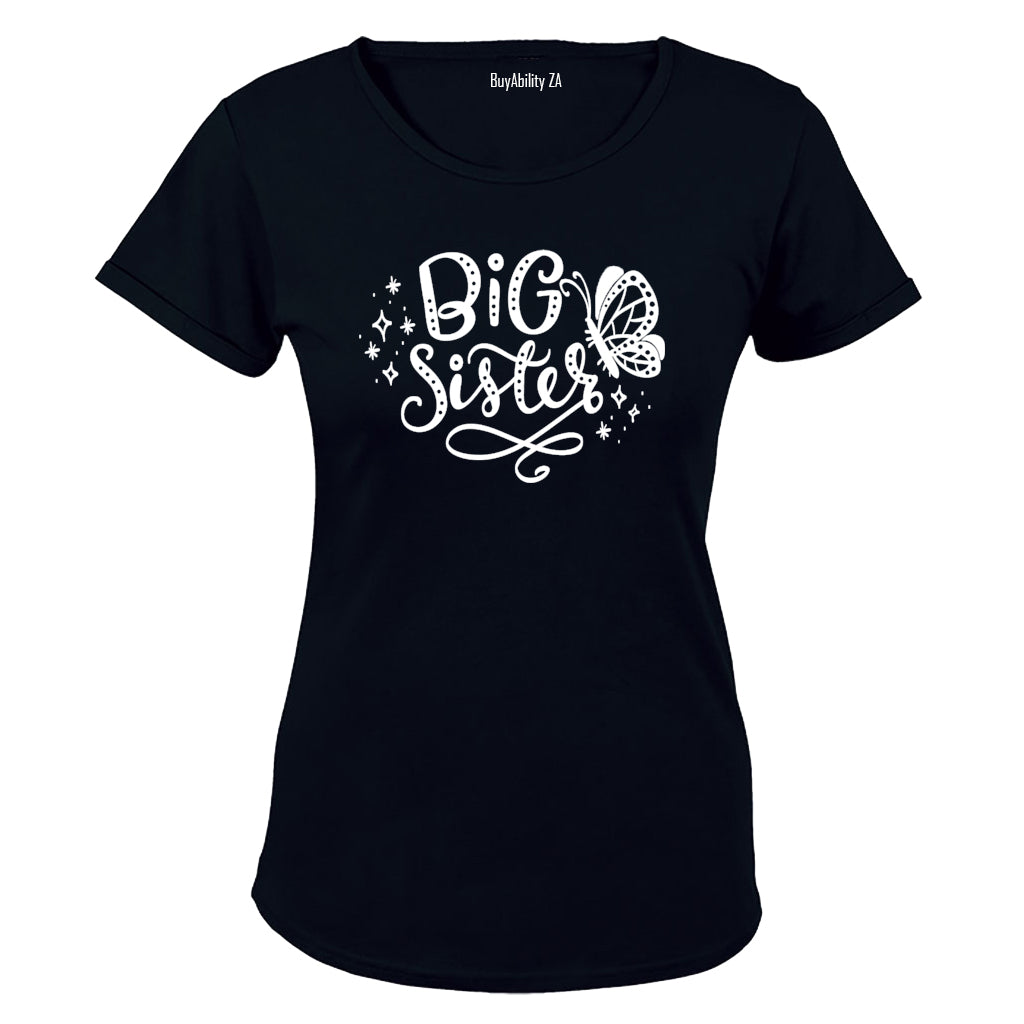 Big Sister - Butterfly - Ladies - T-Shirt - BuyAbility South Africa