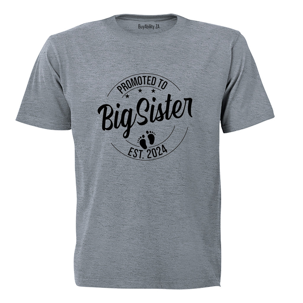 Big Sister 2024 - Circular - Kids T-Shirt