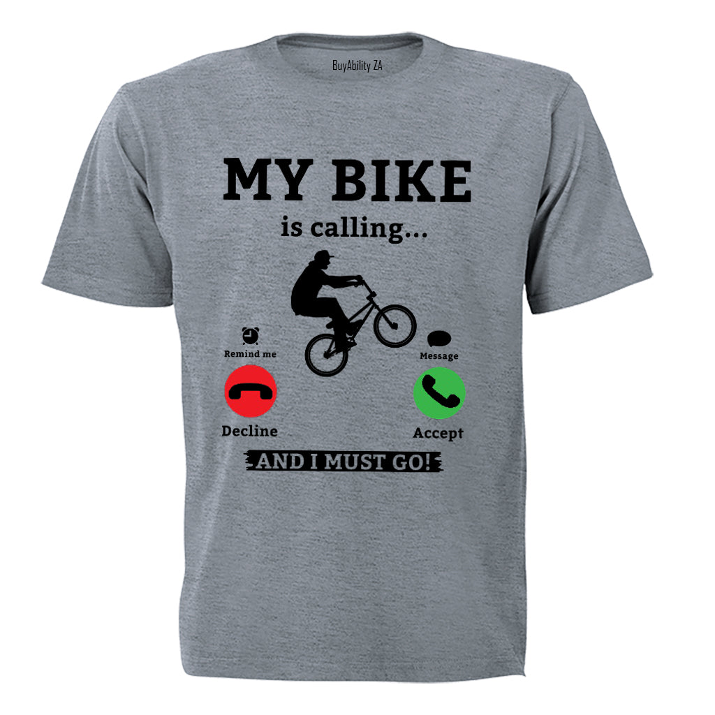 Bike Is Calling - Kids T-Shirt - BuyAbility South Africa