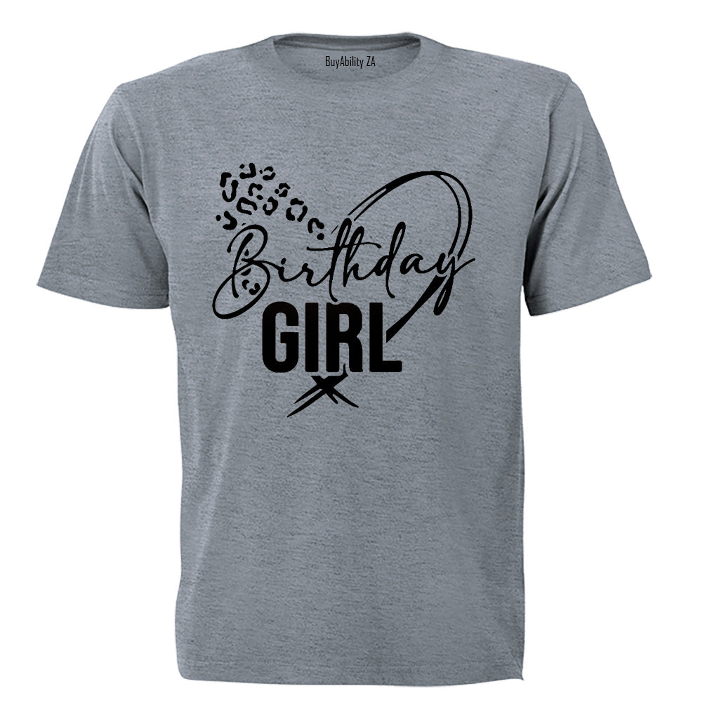 Birthday Girl - Heart - Kids T-Shirt