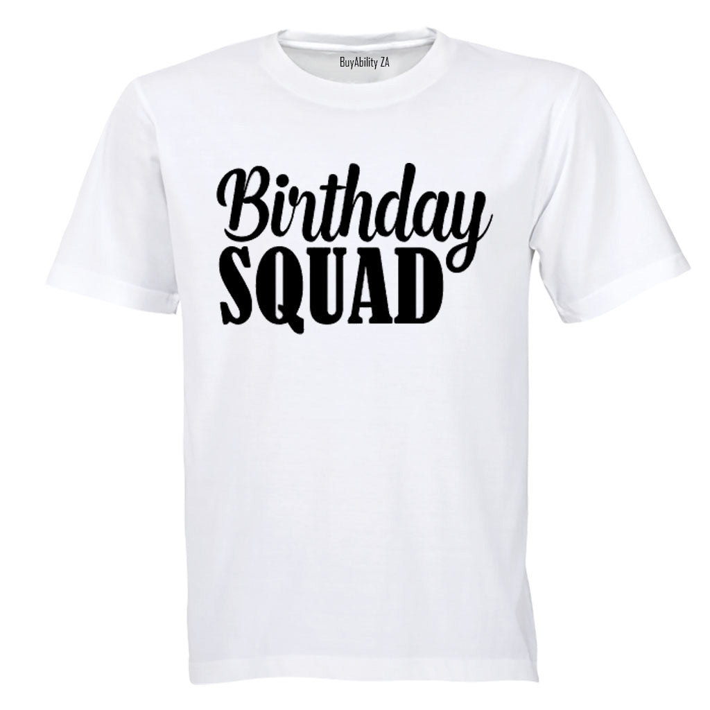 Birthday Squad - Adults - T-Shirt