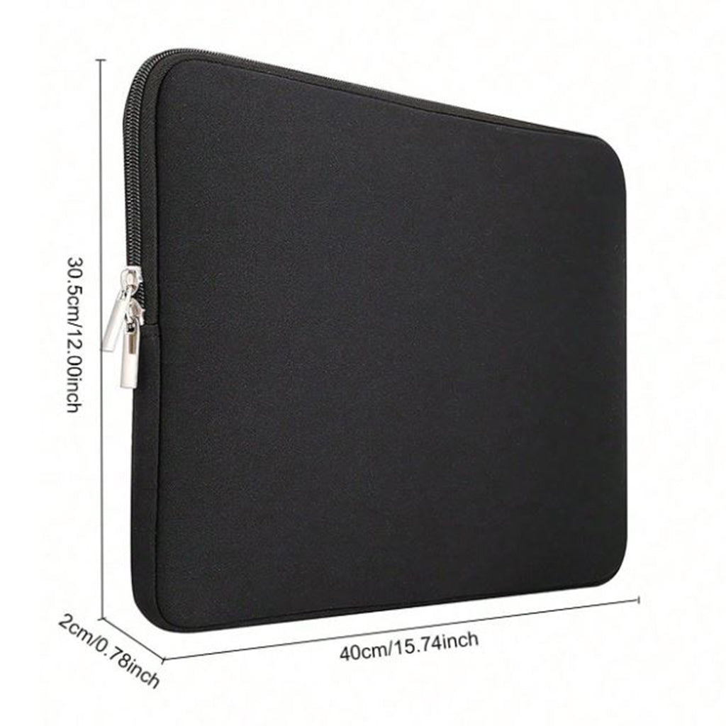 Black Laptop Sleeve Protective Carry Case (Up to 15.6") - BuyAbility