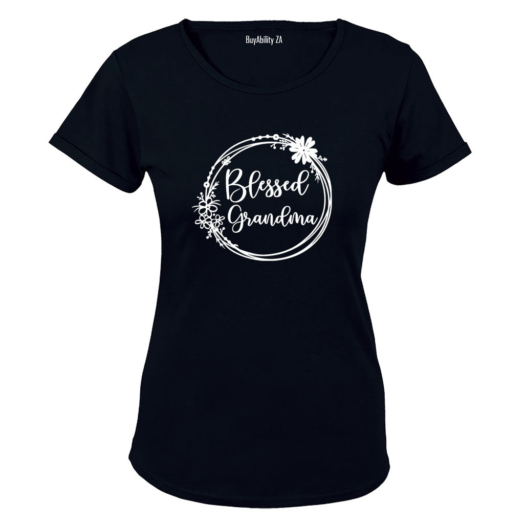 Blessed Grandma - Circular - Ladies - T-Shirt
