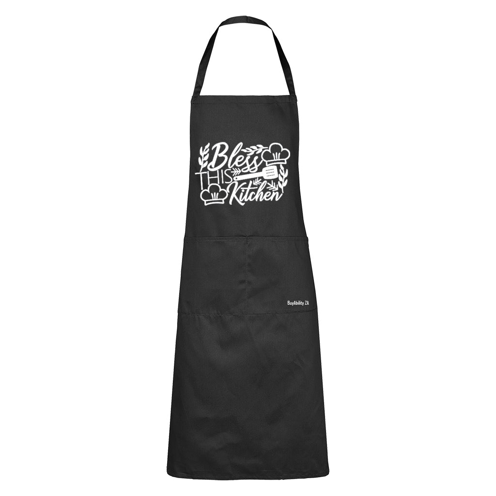 Bless This Kitchen - Chef Hat - Apron