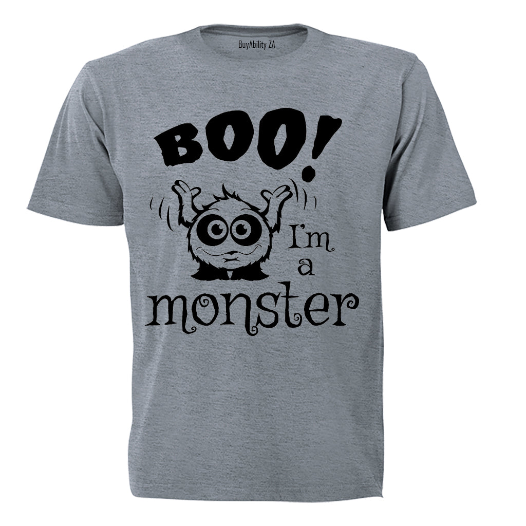 BOO, I'm a Monster - Halloween - Kids T-Shirt
