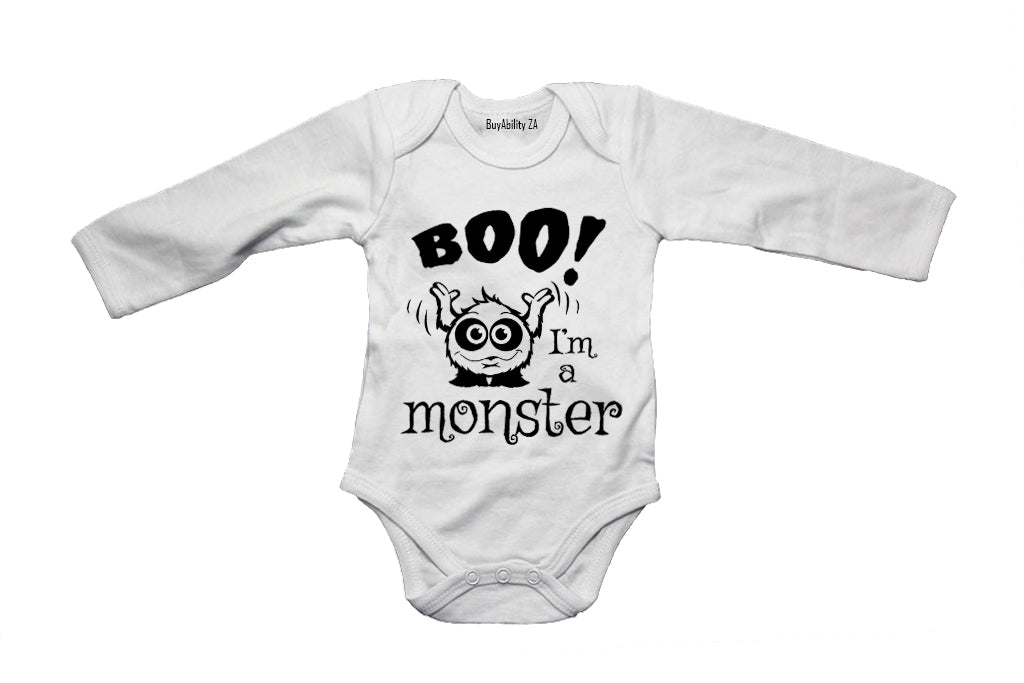 BOO, I'm a Monster - Halloween - Baby Grow