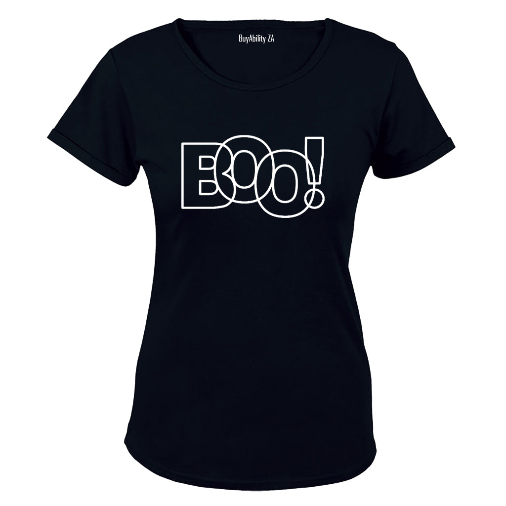 BOO - Halloween - Ladies - T-Shirt