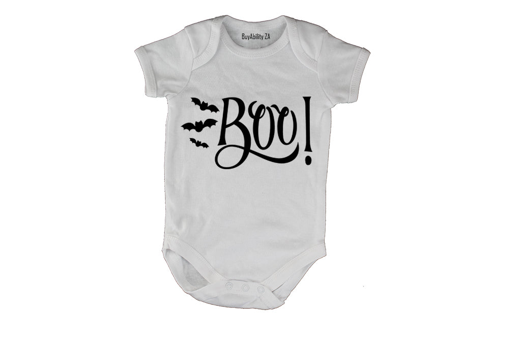 Boo - Halloween Inspired! - Baby Grow