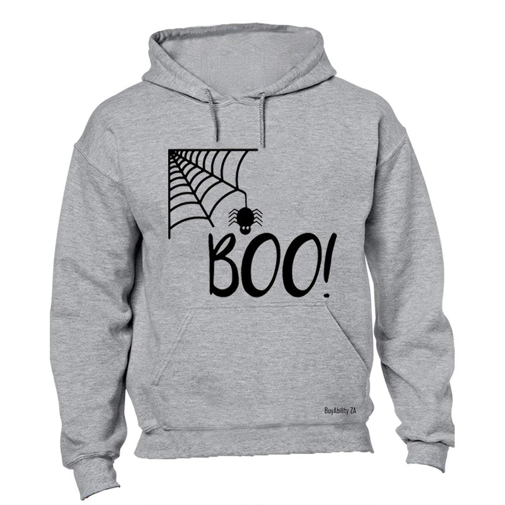 Boo! Spiderweb - Halloween - Hoodie