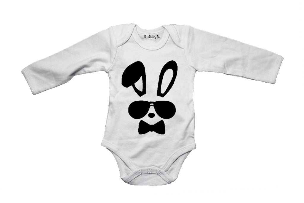 Bow Tie Easter Bunny - Baby Grow