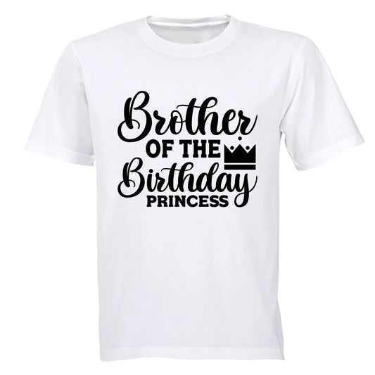 Brother of the Birthday Princess - Kids T-Shirt - BuyAbility South Africa