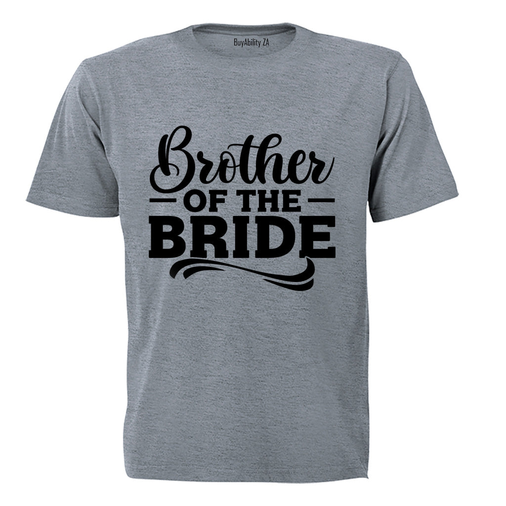 Brother of the Bride - Adults - T-Shirt