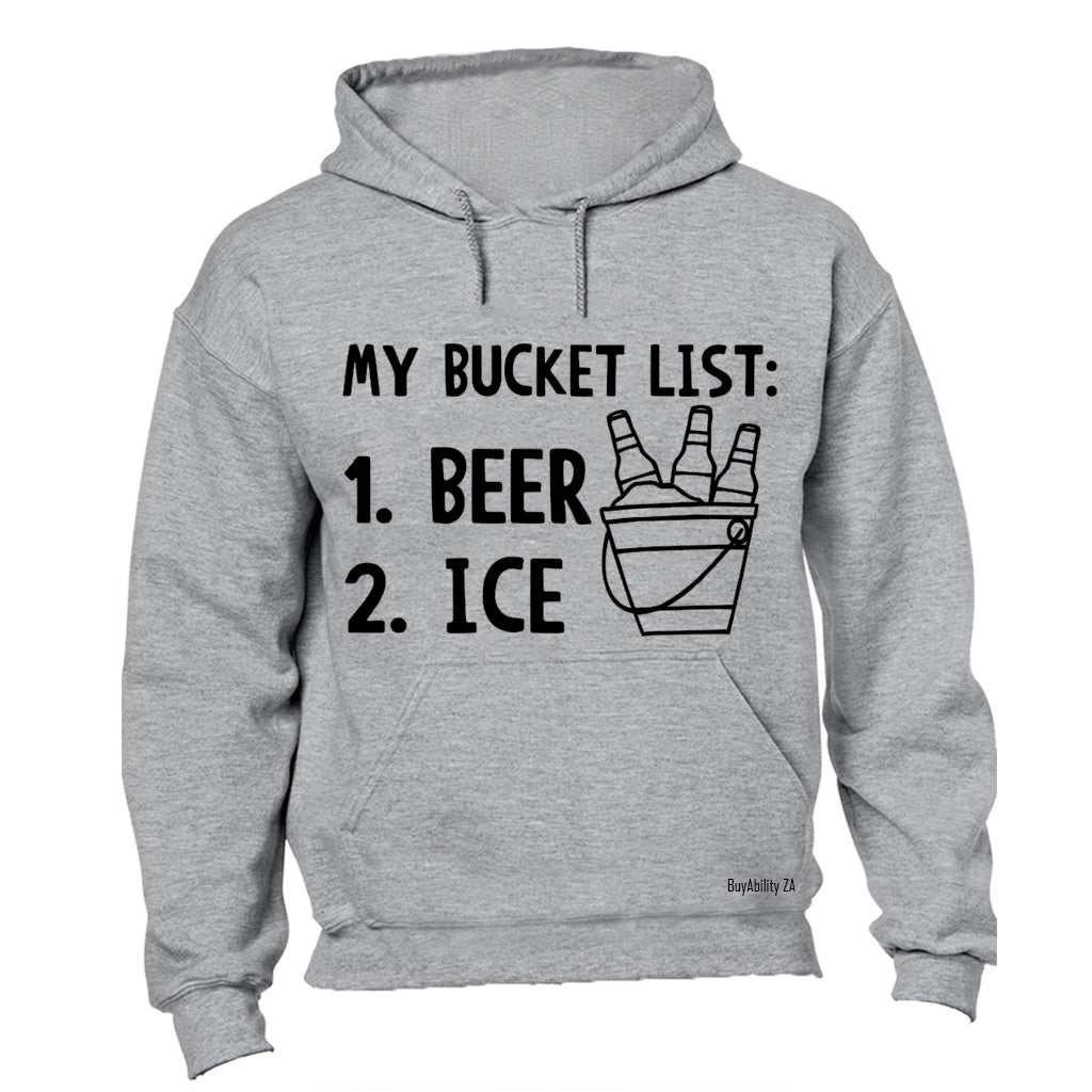 My Bucket List - Hoodie - BuyAbility