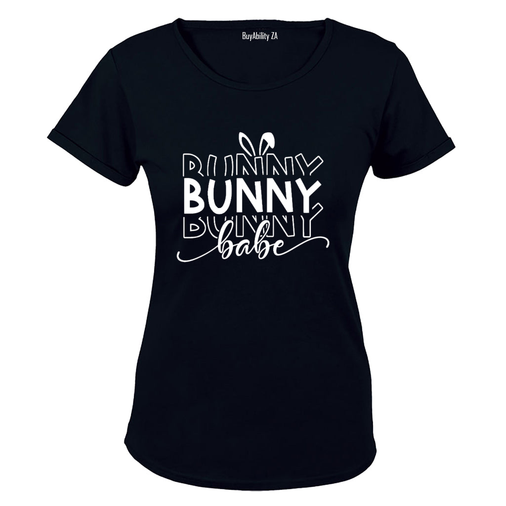 Bunny Babe - Easter - Ladies - T-Shirt - BuyAbility
